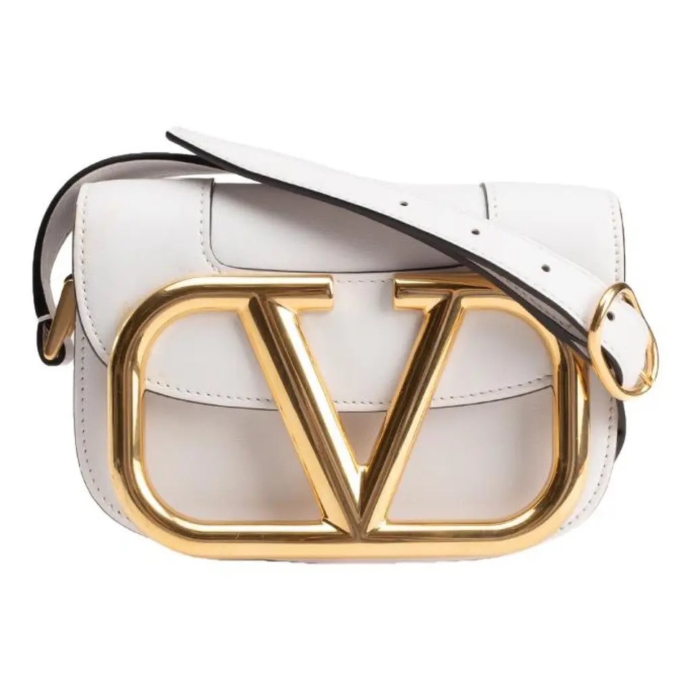 Valentino White Supervee Bag - Brand New with Tags, Dustbag, and Box